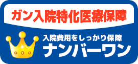 ガン入院特化医療保障ナンバーワン