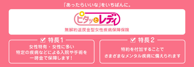 ピタッとレディ
